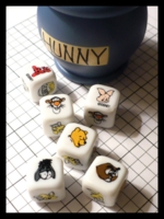 Dice : Dice - Game Dice - Winnie the Pooh Disney Hunny Pot Travel Dice Game Ebay Oct 2009